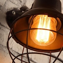 Designer Touch Decorative Mini Style Wall Sconces Rustic Lodge Metal