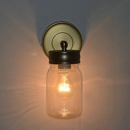 Designer Touch Decorative Rustic Wall Light In Bottle Shape