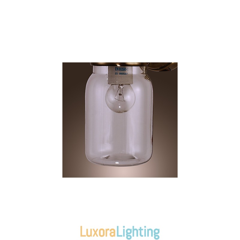 Designer Touch Decorative Rustic Wall Light In Bottle Shape