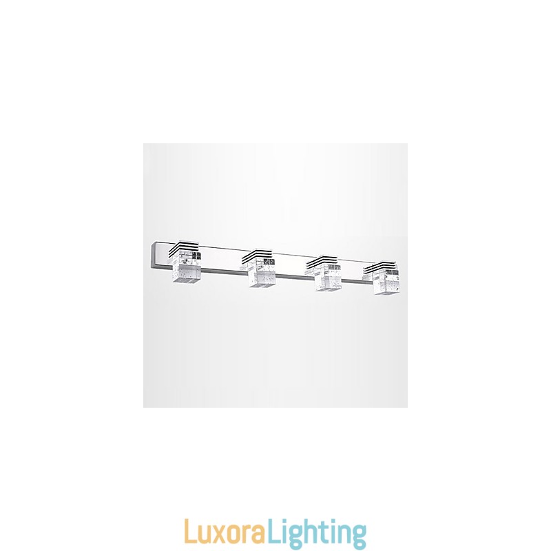 Designer Touch Decorative Wall Sconces Bathroom Lighting Wall Washers Crystal Mini Style Modern Contemporary Metal