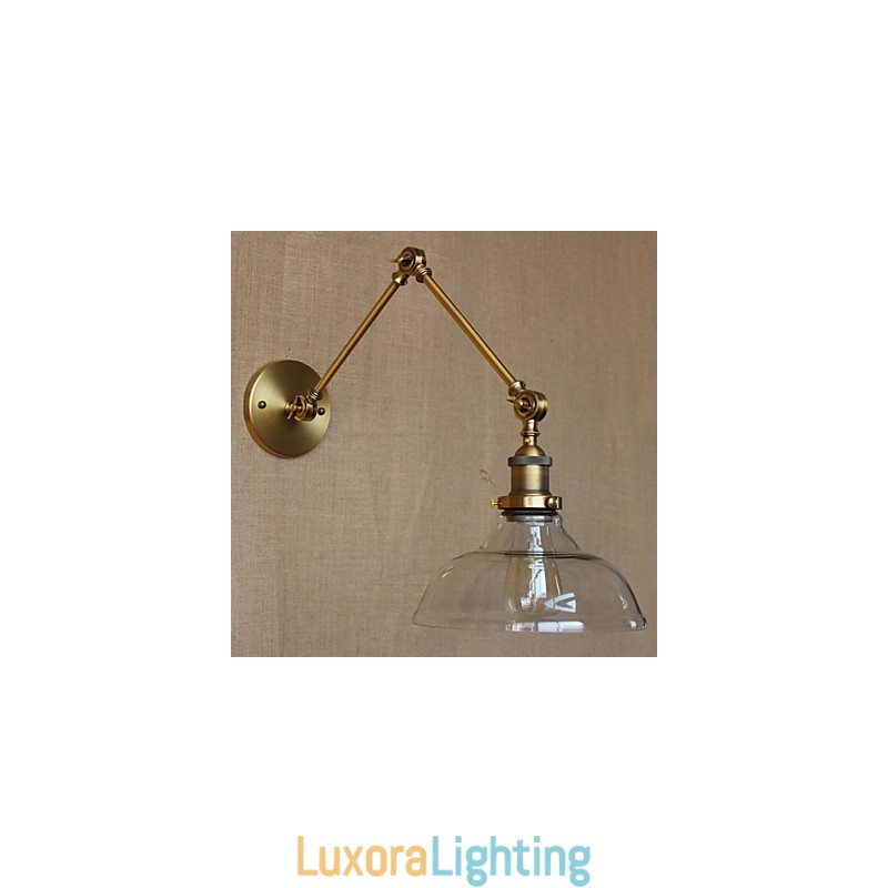 Designer Touch Decorative The LOFT Style Lamp Modern Glass Bronze Cafe Wall Lamp