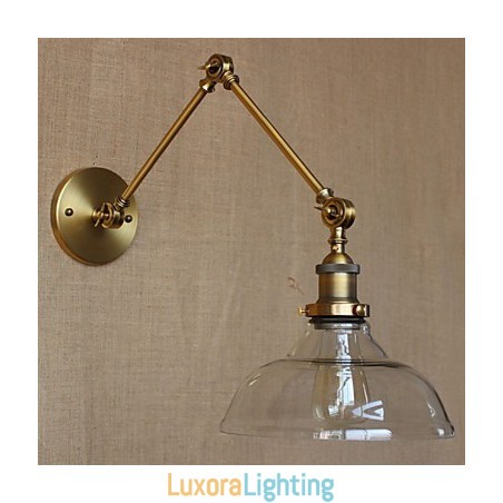 Designer Touch Decorative The LOFT Style Lamp Modern Glass Bronze Cafe Wall Lamp