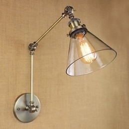 Designer Touch Decorative Mediterranean Village Green Bronze Color Complex Wall Sconce