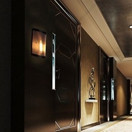 Designer Touch Decorative Vintage Style Simplicity steel Wire Mesh and Metal Wall Sconce Living Room Hallway Attic Garage Basement Wall Lamp