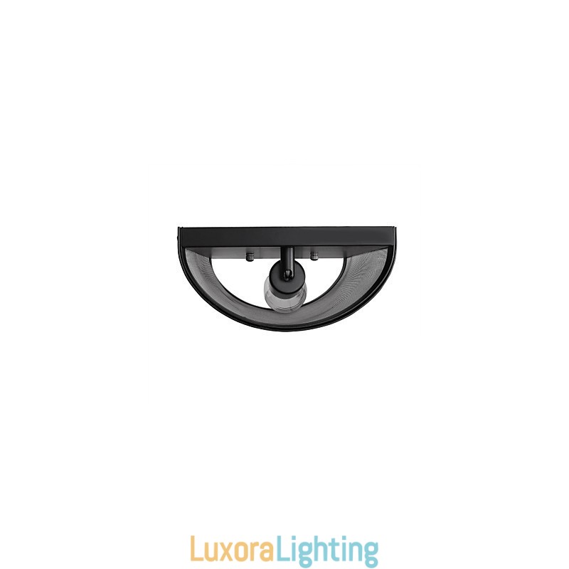 Designer Touch Decorative Vintage Style Simplicity steel Wire Mesh and Metal Wall Sconce Living Room Hallway Attic Garage Basement Wall Lamp