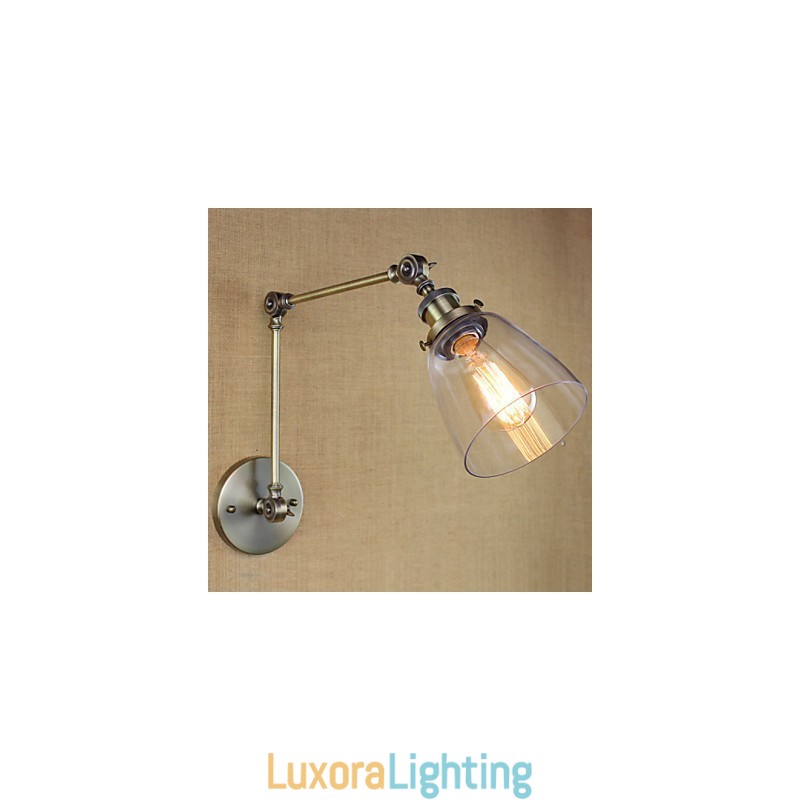 Designer Touch Decorative Retro Vintage Exclusive Hotel Lobby Bedroom Bedside RACK Antique Bronze Wall Sconce