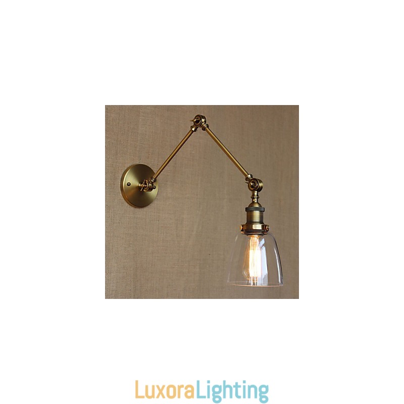 Designer Touch Decorative Retro Vintage Exclusive Hotel Lobby Bedroom Bedside RACK Antique Bronze Wall Sconce