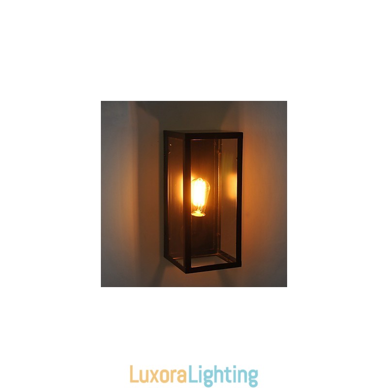 Designer Touch Decorative Retro Iron Bedsides Wall Sconce Village Pastoral Living Room Wall Lights Dining Room Wall Lamp