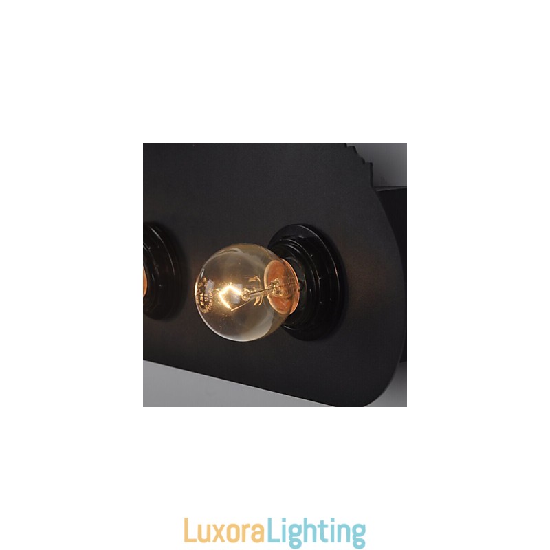 Designer Touch Decorative 4 Lights American Village Pastoral LOFT Style Bedroom Aisle Iron Retro Wall Lamps