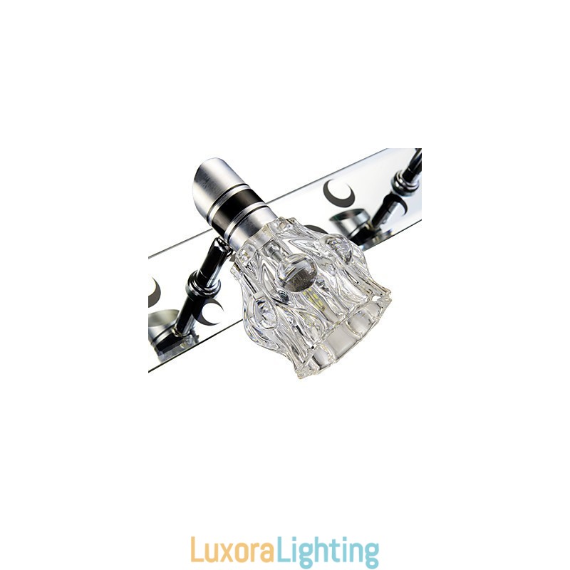 Designer Touch Decorative New Arrived Wash Wall Lighting Single Color White Lamp For Mirror Front Hardware Metal Plate Bathroom Wall Light