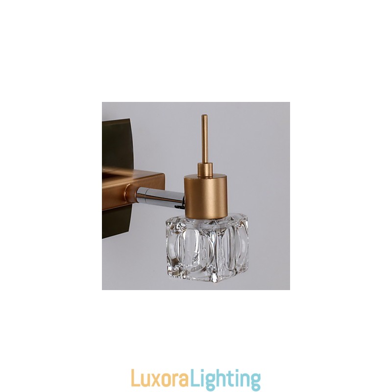 Designer Touch Decorative Crystal Bathroom Lighting Modern Contemporary G4 Metal