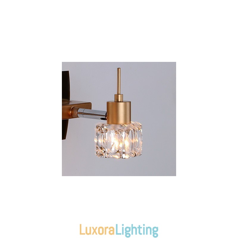 Designer Touch Decorative Crystal Bathroom Lighting Modern Contemporary G4 Metal