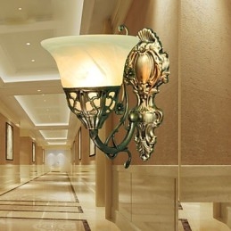 Designer Touch Decorative European Wall Lamps Metal Material Plating Bronze Lighting With Bedside Living Room Front Mirror Balcony Lamp