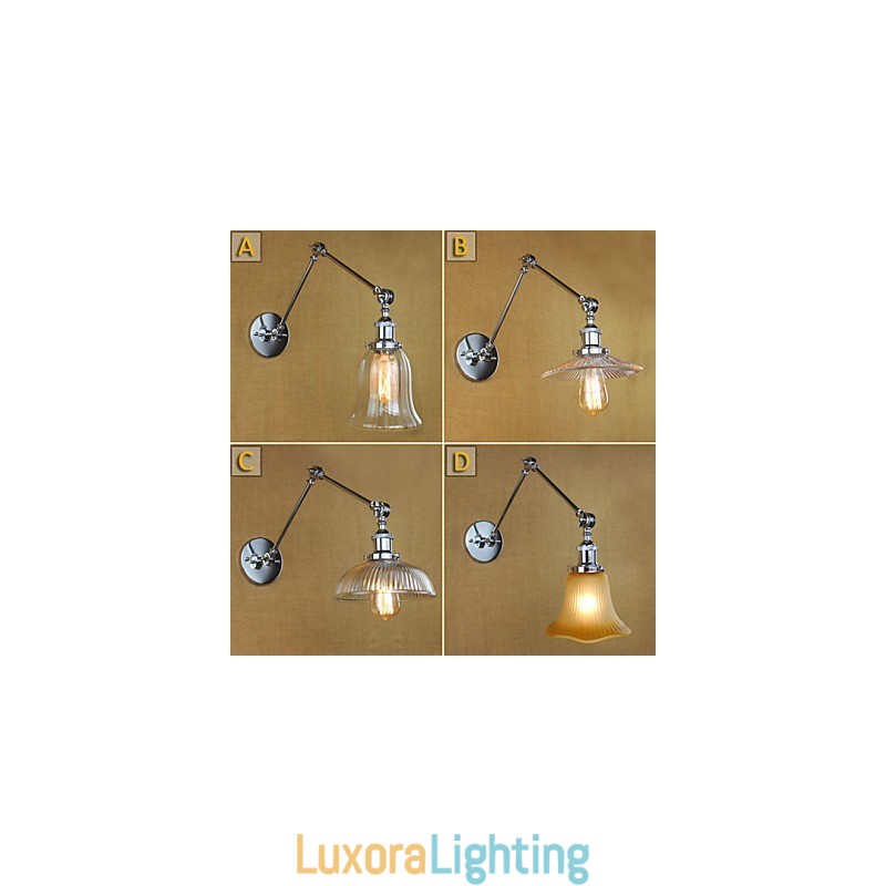 Designer Touch Decorative Wall Sconces Bathroom Lighting Outdoor Wall Lights Reading Wall Lights Modern Contemporary Glass