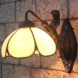 Designer Touch Decorative European Contracted Rural Creative Wrought Iron Wall Lamp Lights
