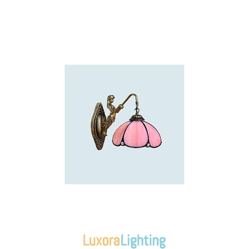 Designer Touch Decorative European Contracted Rural Creative Wrought Iron Wall Lamp Lights