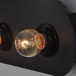 Designer Touch Decorative 4 Lights American Village Pastoral LOFT Style Bedroom Aisle Iron Retro Wall Lamps