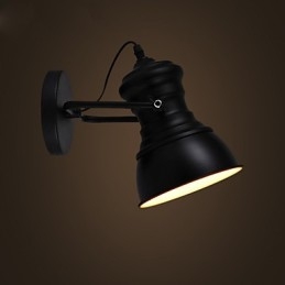 Designer Touch Decorative Art Deco Wall Sconces Lamp Industrial Iron Signboard Loft Wall Lamp