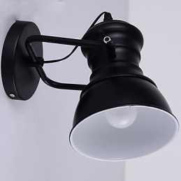 Designer Touch Decorative Art Deco Wall Sconces Lamp Industrial Iron Signboard Loft Wall Lamp