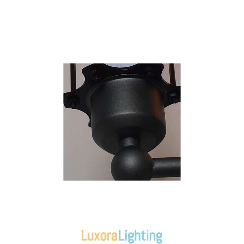 Designer Touch Decorative Loft American Country Retro Iron Wall Lamp Art Industry Lights