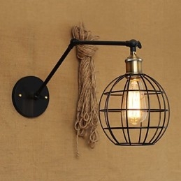 Designer Touch Decorative Wall Sconces Swing Lights Reading Wall Lights Mini Style Rustic Lodge Metal