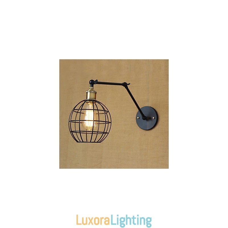 Designer Touch Decorative Wall Sconces Swing Lights Reading Wall Lights Mini Style Rustic Lodge Metal