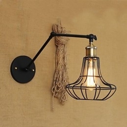 Designer Touch Decorative Wall Sconces Swing Lights Reading Wall Lights Mini Style Rustic Lodge Metal