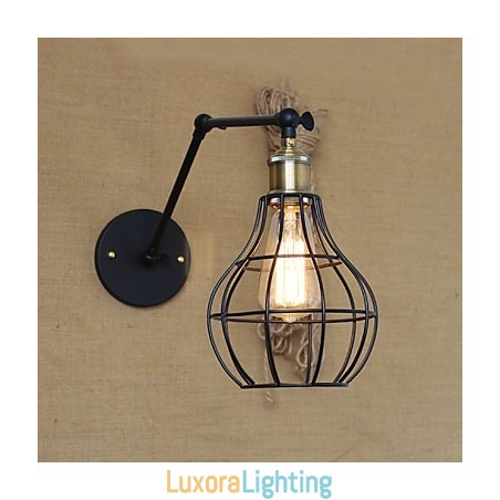 Designer Touch Decorative Wall Sconces Swing Lights Reading Wall Lights Mini Style Rustic Lodge Metal