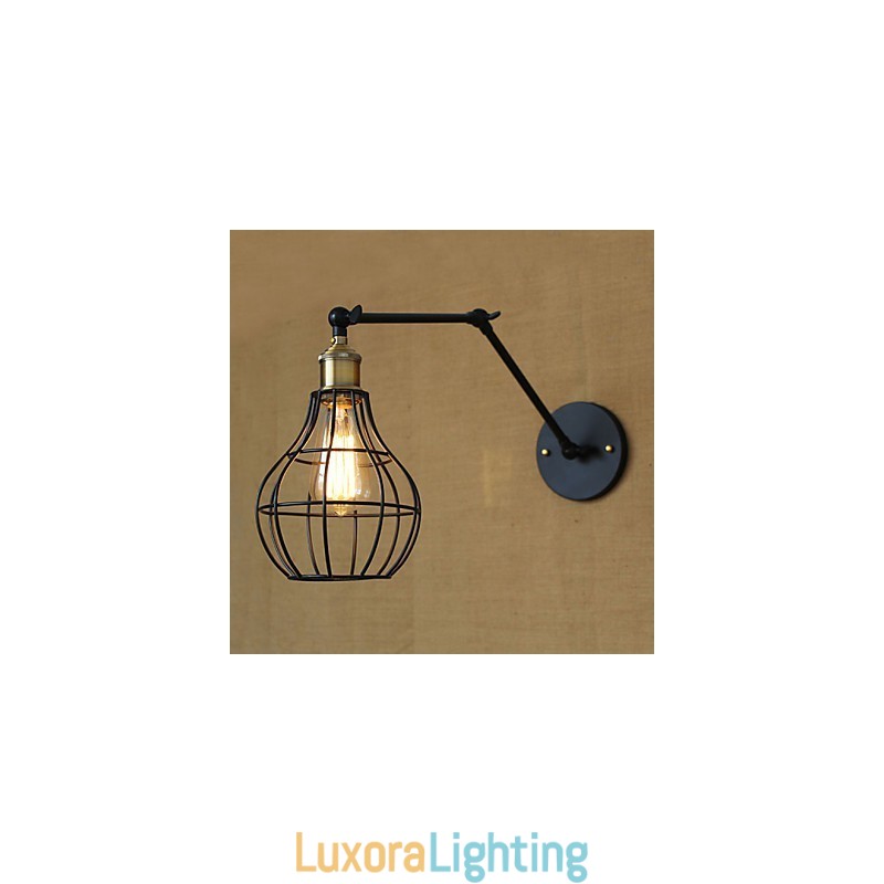 Designer Touch Decorative Wall Sconces Swing Lights Reading Wall Lights Mini Style Rustic Lodge Metal