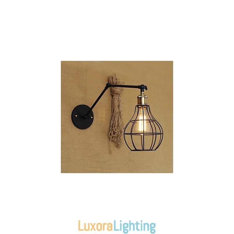 Designer Touch Decorative Wall Sconces Swing Lights Reading Wall Lights Mini Style Rustic Lodge Metal