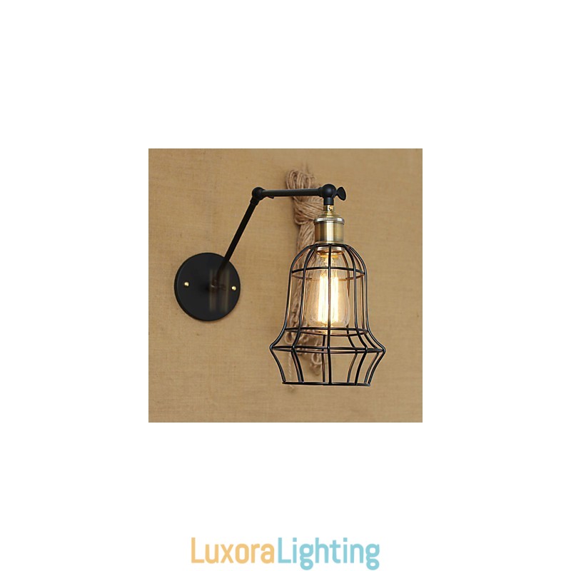 Designer Touch Decorative Wall Sconces Swing Lights Reading Wall Lights Mini Style Rustic Lodge Metal