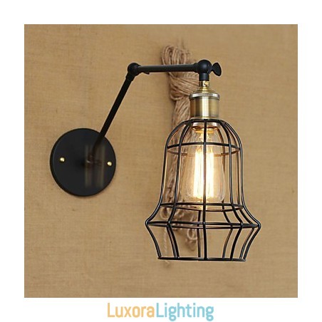 Designer Touch Decorative Wall Sconces Swing Lights Reading Wall Lights Mini Style Rustic Lodge Metal