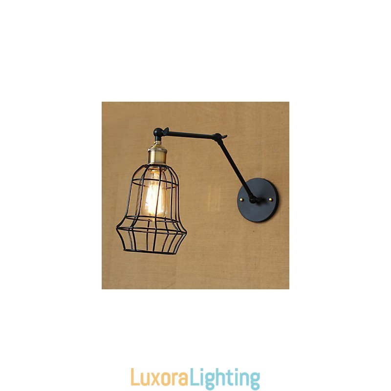 Designer Touch Decorative Wall Sconces Swing Lights Reading Wall Lights Mini Style Rustic Lodge Metal