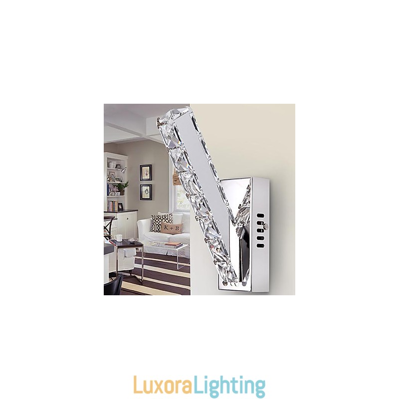 Designer Touch Decorative Crystal Wall Sconces Modern Contemporary Metal