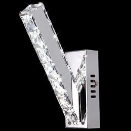 Designer Touch Decorative Crystal Wall Sconces Modern Contemporary Metal