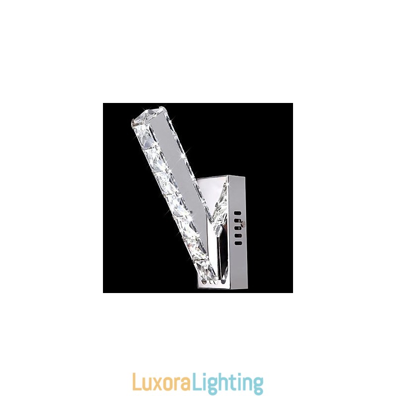 Designer Touch Decorative Crystal Wall Sconces Modern Contemporary Metal