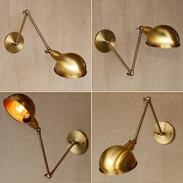 Designer Touch Decorative Max American Industrial Style Wall Sconces