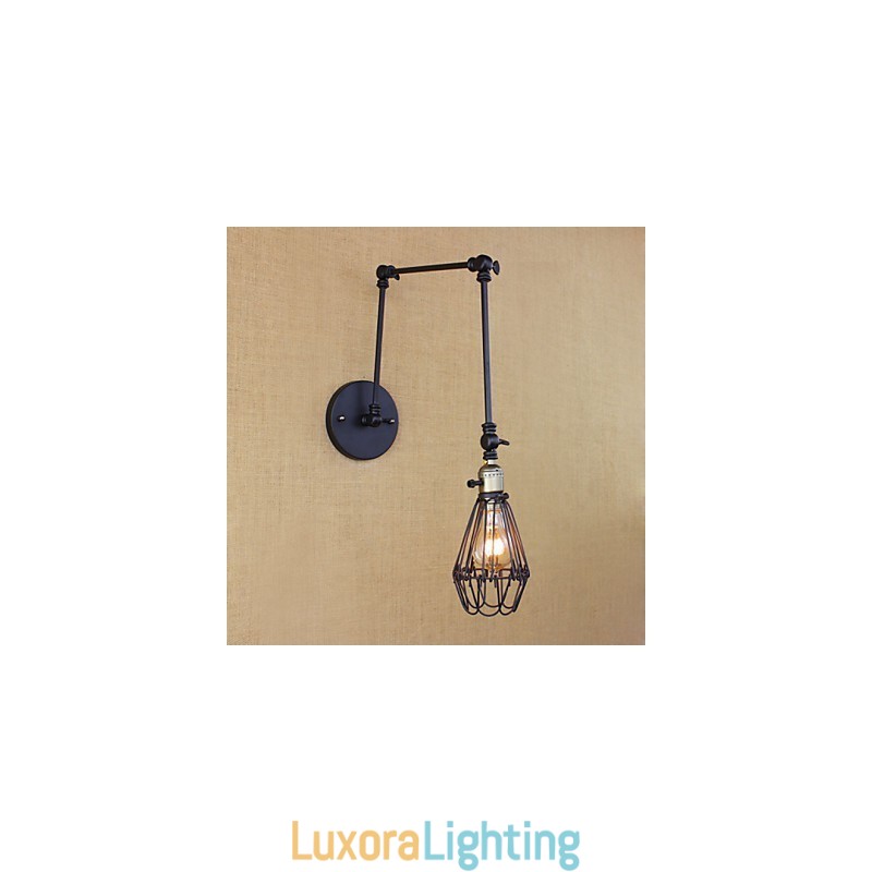 Designer Touch Decorative Iron Arm Loft Retro Industrial Corridor Aisle Stairs Hallway Table Simple Creative Restaurant Bar Lamp