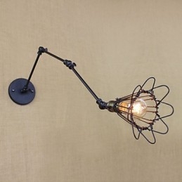 Designer Touch Decorative Iron Arm Loft Retro Industrial Corridor Aisle Stairs Hallway Table Simple Creative Restaurant Bar Lamp