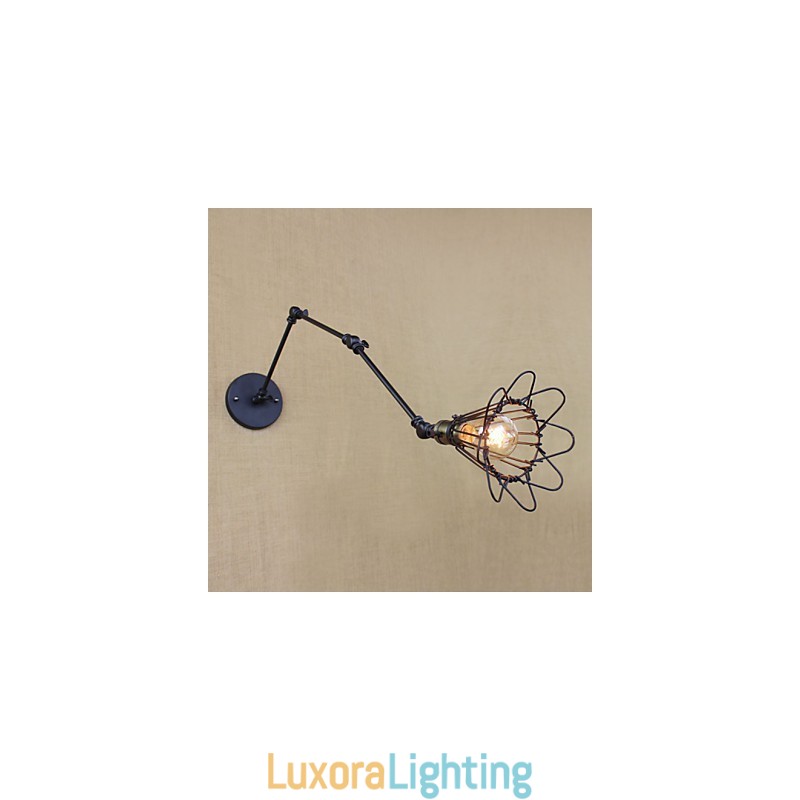 Designer Touch Decorative Iron Arm Loft Retro Industrial Corridor Aisle Stairs Hallway Table Simple Creative Restaurant Bar Lamp