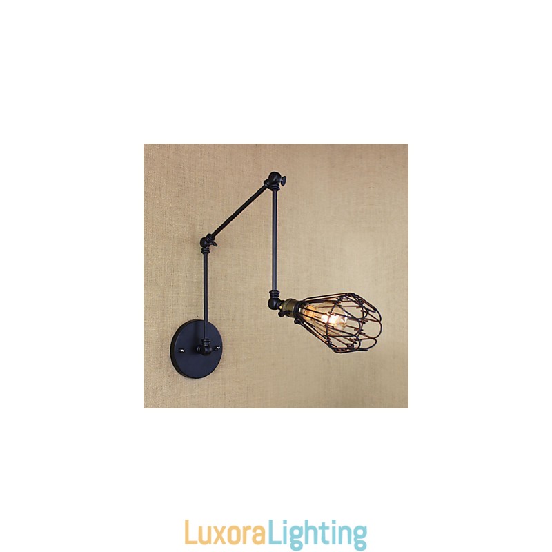 Designer Touch Decorative Iron Arm Loft Retro Industrial Corridor Aisle Stairs Hallway Table Simple Creative Restaurant Bar Lamp