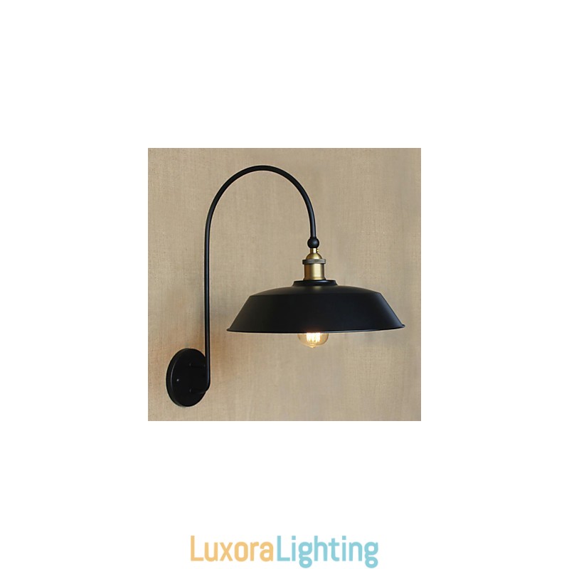 Designer Touch Decorative Creative American Country Iron Retro Round Industrial Living Room Balcony Aisle Stairs Room Decoration Lamp