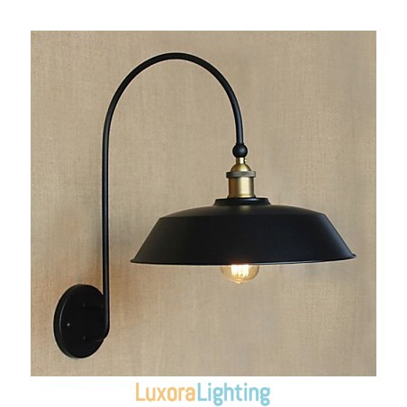 Designer Touch Decorative Creative American Country Iron Retro Round Industrial Living Room Balcony Aisle Stairs Room Decoration Lamp