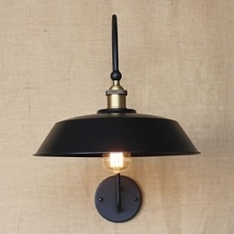 Designer Touch Decorative Creative American Country Iron Retro Round Industrial Living Room Balcony Aisle Stairs Room Decoration Lamp