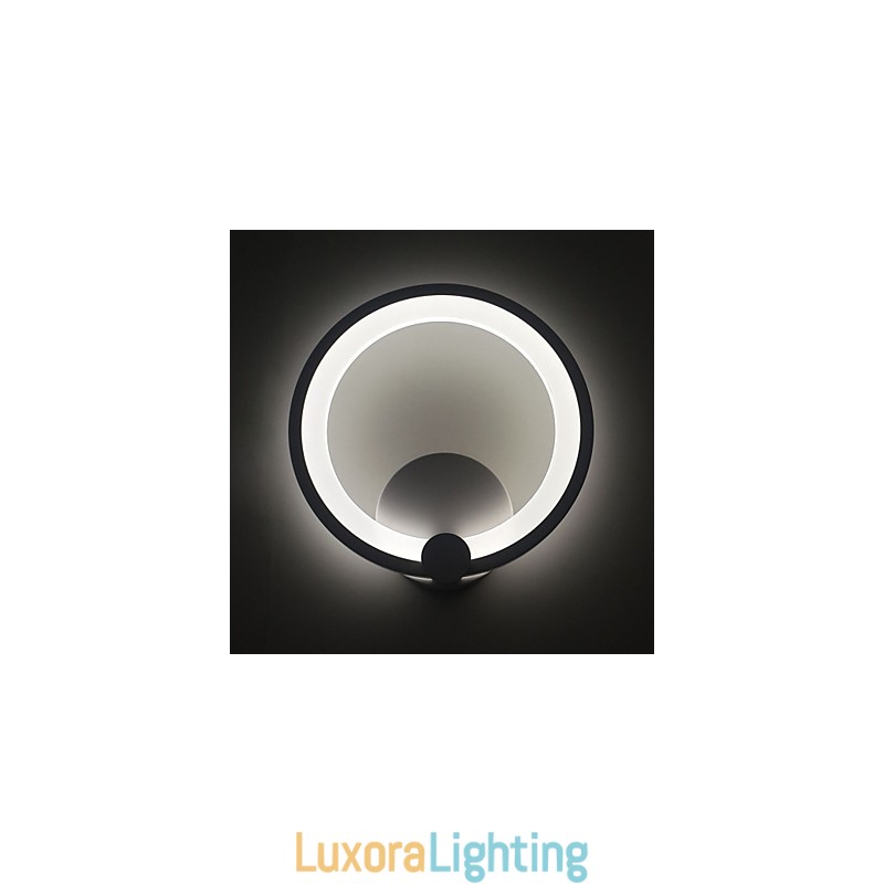 Designer Touch Decorative Wall Sconces Modern Dia. 27CM Ring Contemporary Metal Acrylic 90 240V