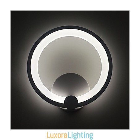 Designer Touch Decorative Wall Sconces Modern Dia. 27CM Ring Contemporary Metal Acrylic 90 240V