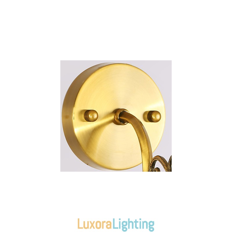 Designer Touch Decorative Classic Bedroom Wall Lamps Simple Metal Living Room Wall Sconce Bar Cafe Hallway Balcony Wall Lamp