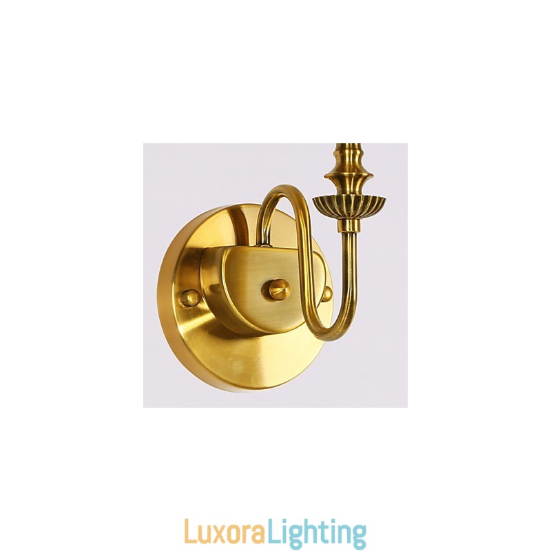 Designer Touch Decorative Classic Bedroom Wall Lamps Simple Metal Living Room Wall Sconce Bar Cafe Hallway Balcony Wall Lamp