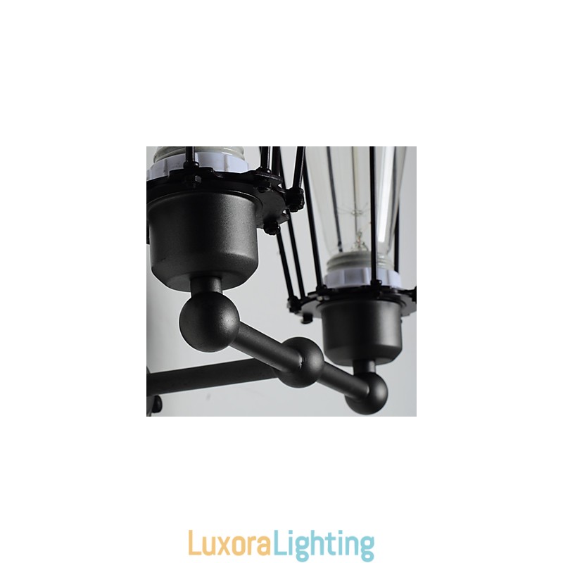 Designer Touch Decorative Loft American Country Iron Art Antique Wall Lamp Industry Lights