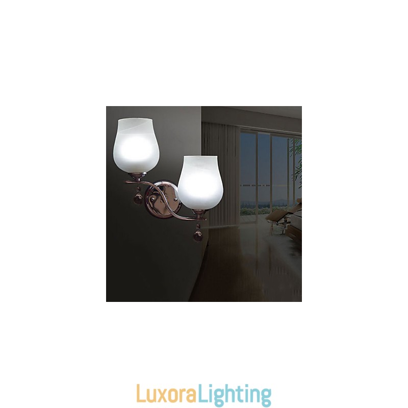 Designer Touch Decorative Crystal Wall Sconces Modern Contemporary Metal